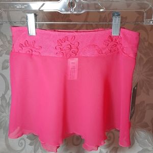 Bloch Swirl Flower Pull-on Skirt